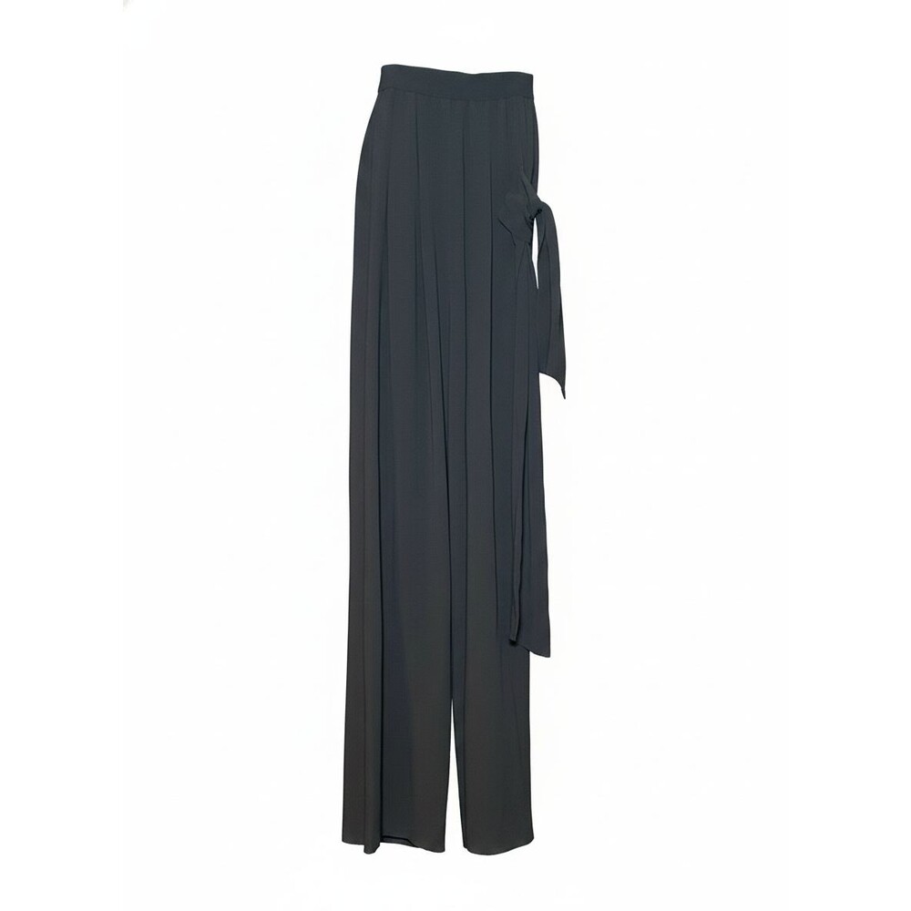 Maison Laviniaturra Women's Black Strapless Side Tie Maxi Gown Size XS NWT